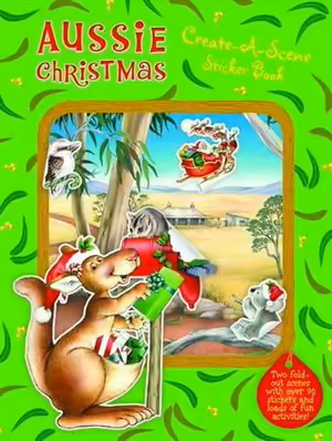 Aussie Christmas Create-a-Scene Sticker Book